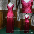 2013 new luxury satin pattern embroidery evening gown